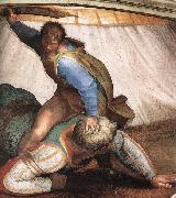 Michelangelo Buonarroti David and Goliath Germany oil painting artist